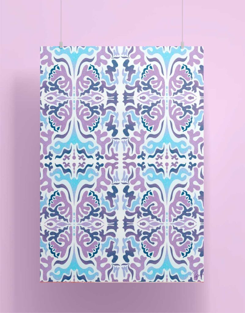 Illustration Pattern Mystique