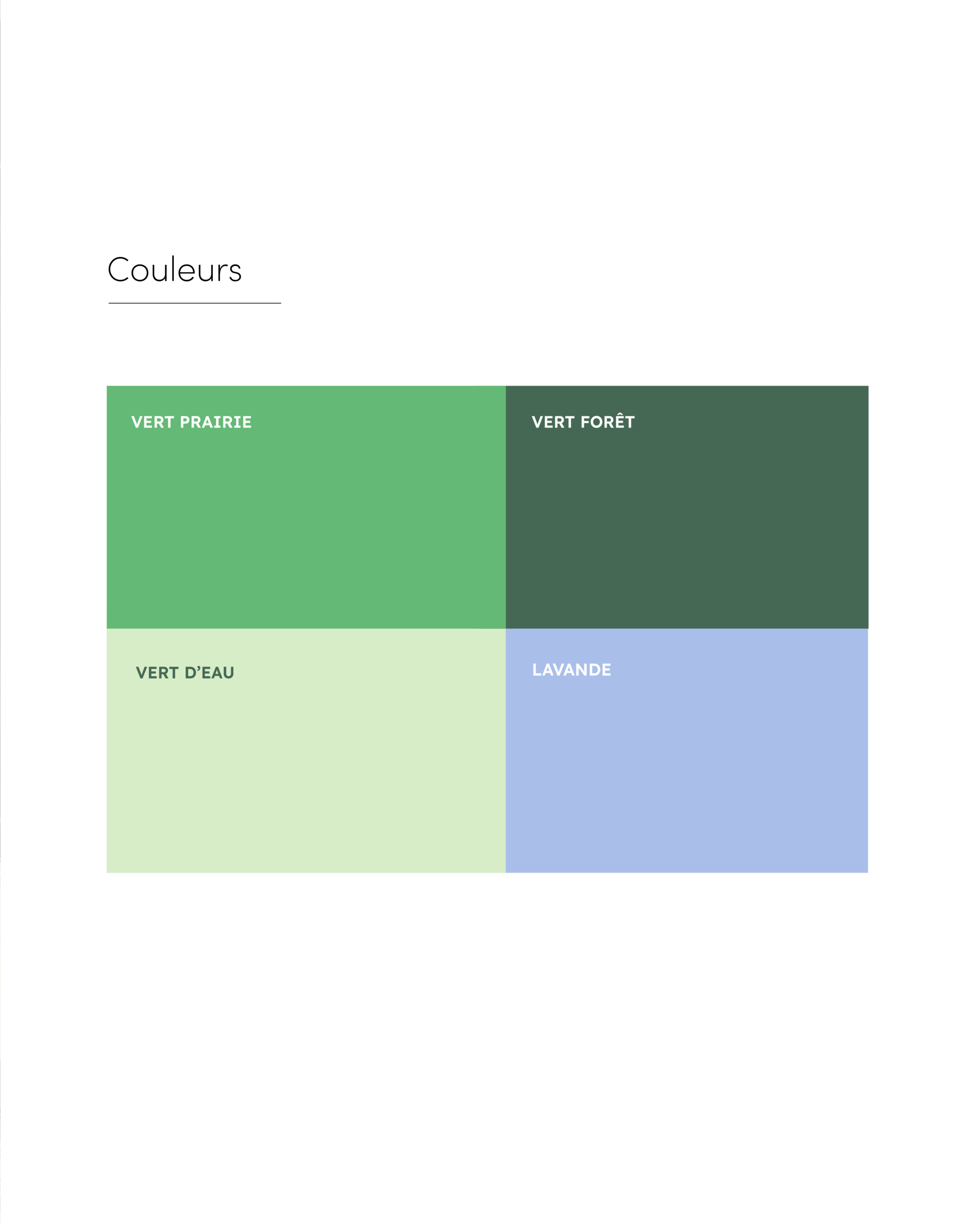 Agriculture Environnement Inclusion Logo Identité Visuelle Palette de couleur