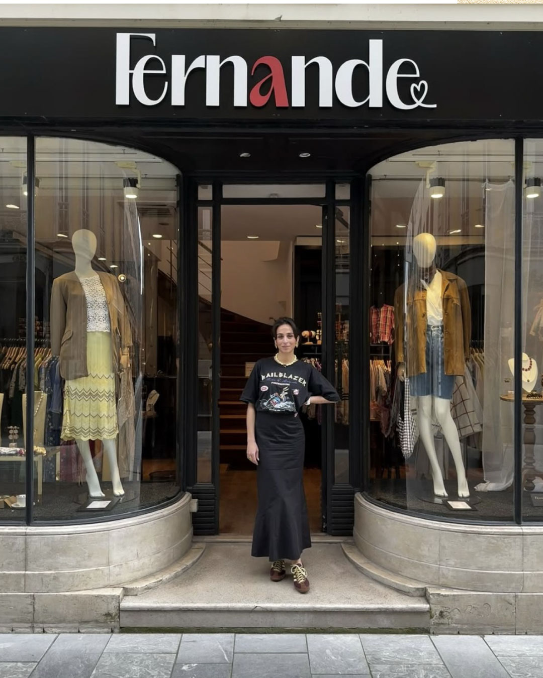 Fernande Pau Concept Store Créateurs Locaux Identité visuelle Nouveau Logo Collaboration Atelier Collectif Agile Logo girly Coeur Rouge Glamour